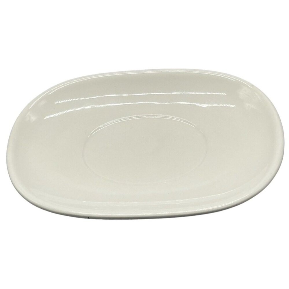 Signature housewares inc. butter bread plate made in japan white7.75x5.25" READ